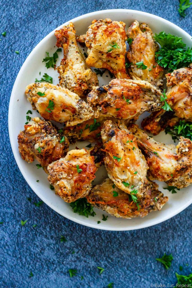 Air Fryer Salt And Pepper Wings Bake Eat Repeat