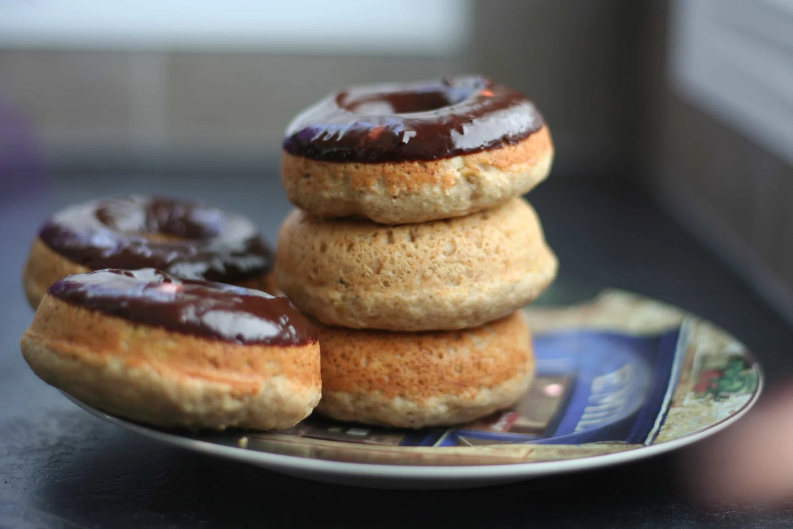 Banana Bread Doughnuts