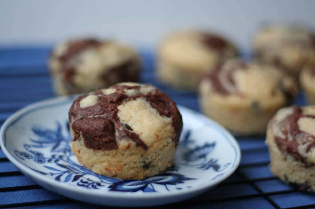 chocolate grapefruit muffins