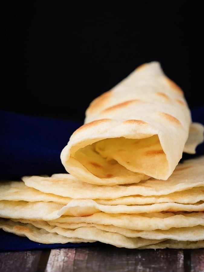 Homemade Tortillas - Easy to make, melt in your mouth homemade tortillas. These tortillas are so much better then the store-bought ones - and easier then you would think!