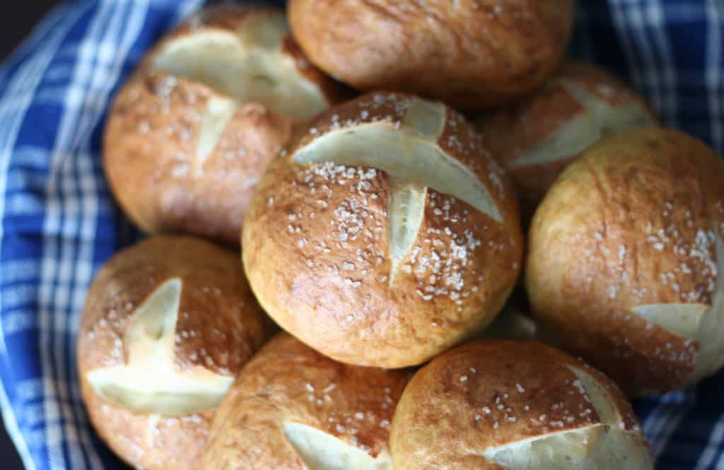 Pretzel Buns