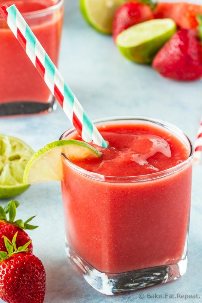 Strawberry watermelon smoothie