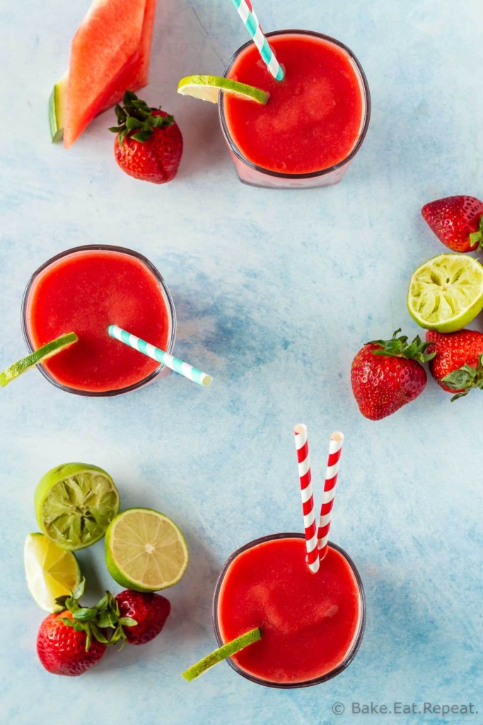 Strawberry Watermelon Smoothie