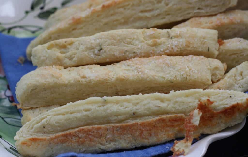 Flaky Yogurt Breadsticks