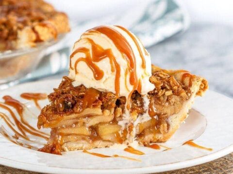 Caramel Apple Crisp Pie Recipe