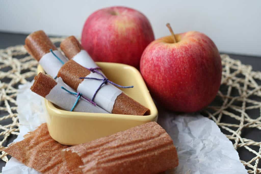 Apple Cinnamon Pear Fruit Roll-Ups