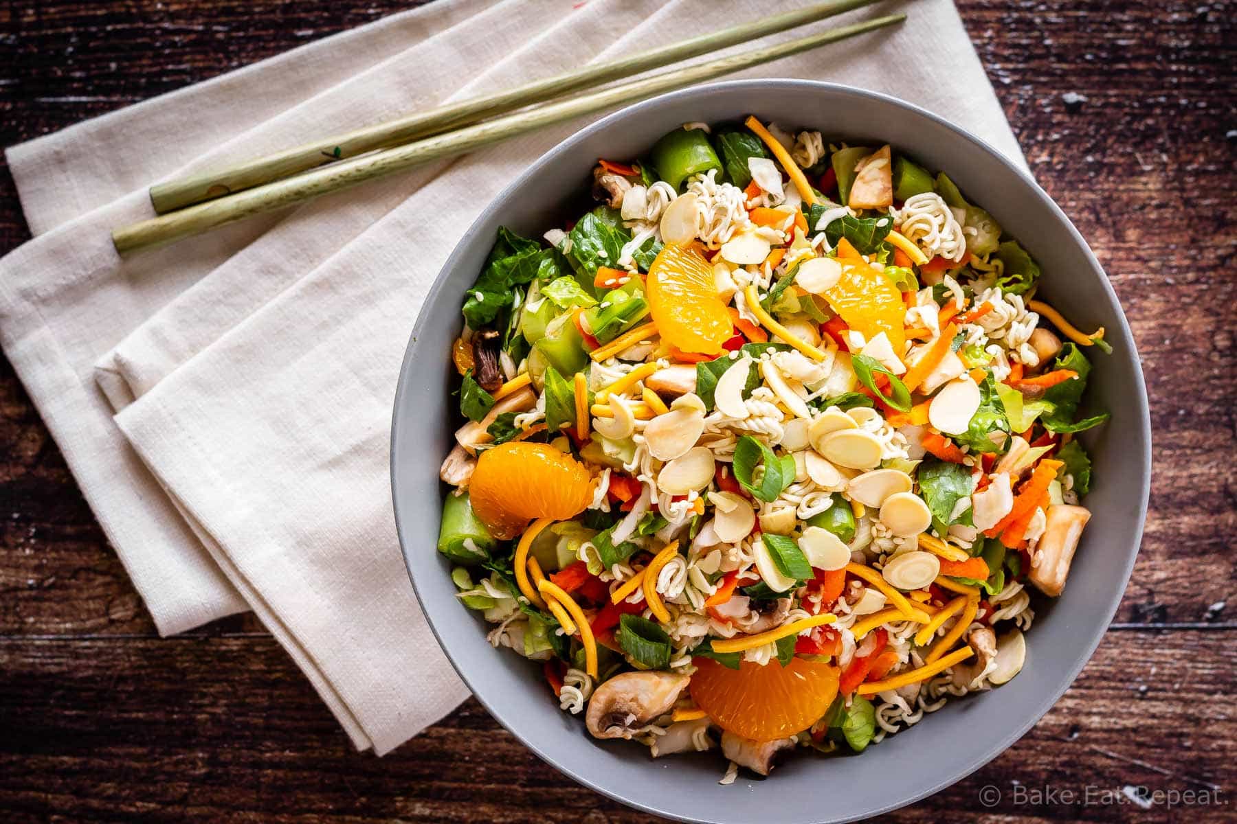 Asian Chopped Salad - Bake. Eat. Repeat.