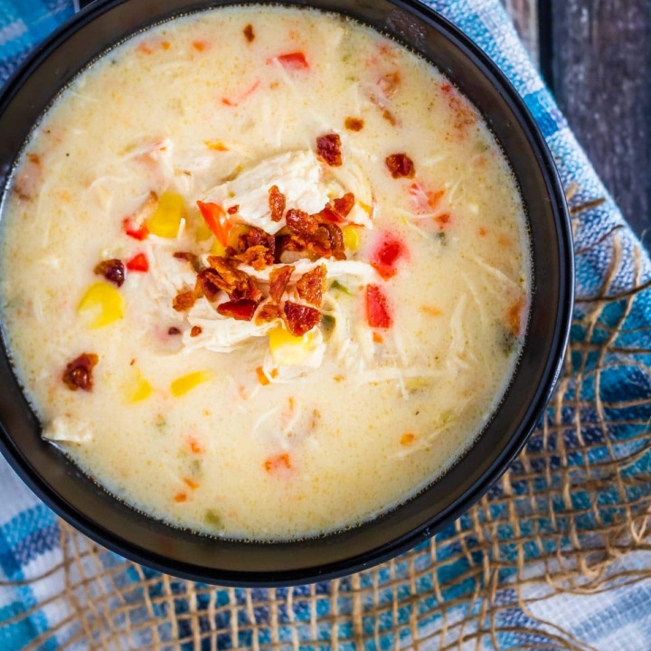 Corn Chowder with chicken