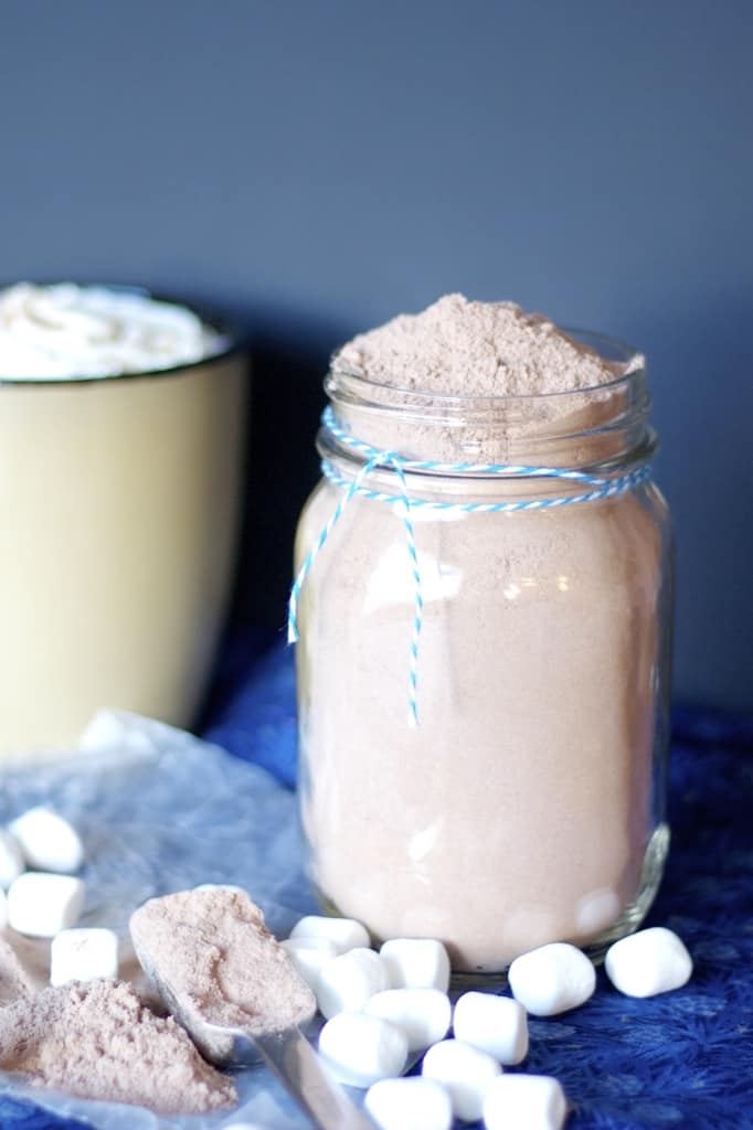 Peppermint Hot Chocolate Mix - Bake.Eat.Repeat.