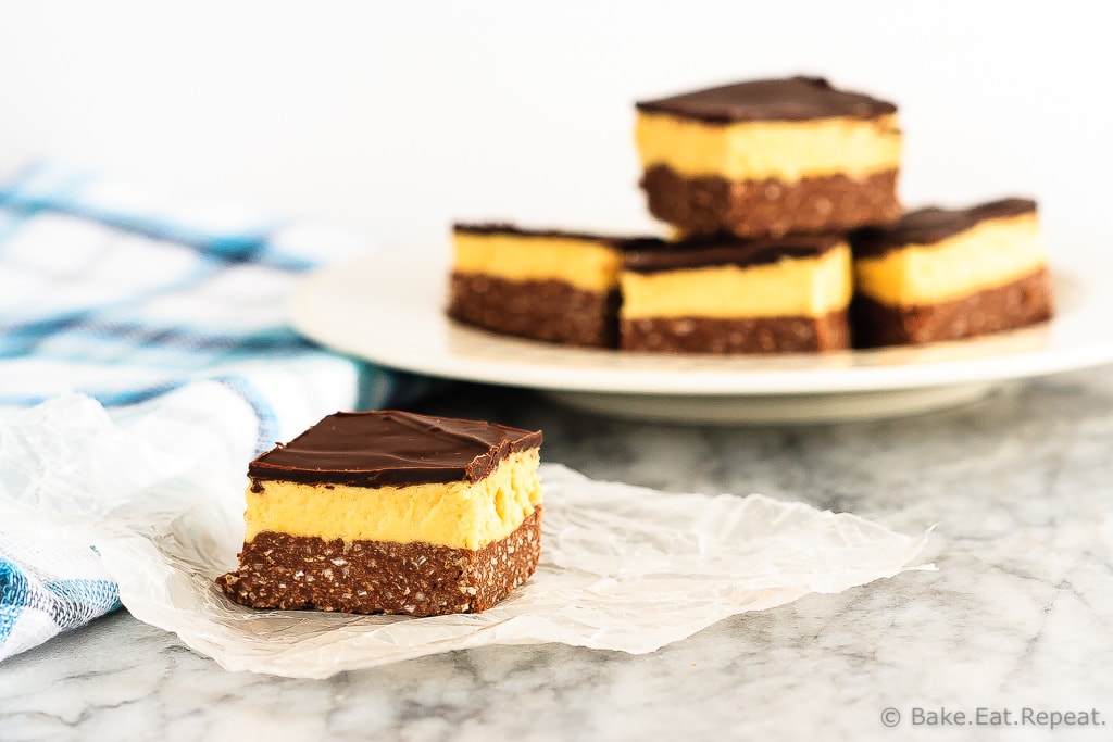 These are the absolute best nanaimo bars, an amazing sweet treat that's a perfect addition to your holiday dessert table!