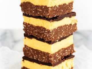 These are the absolute best nanaimo bars, an amazing sweet treat that's a perfect addition to your holiday dessert table!