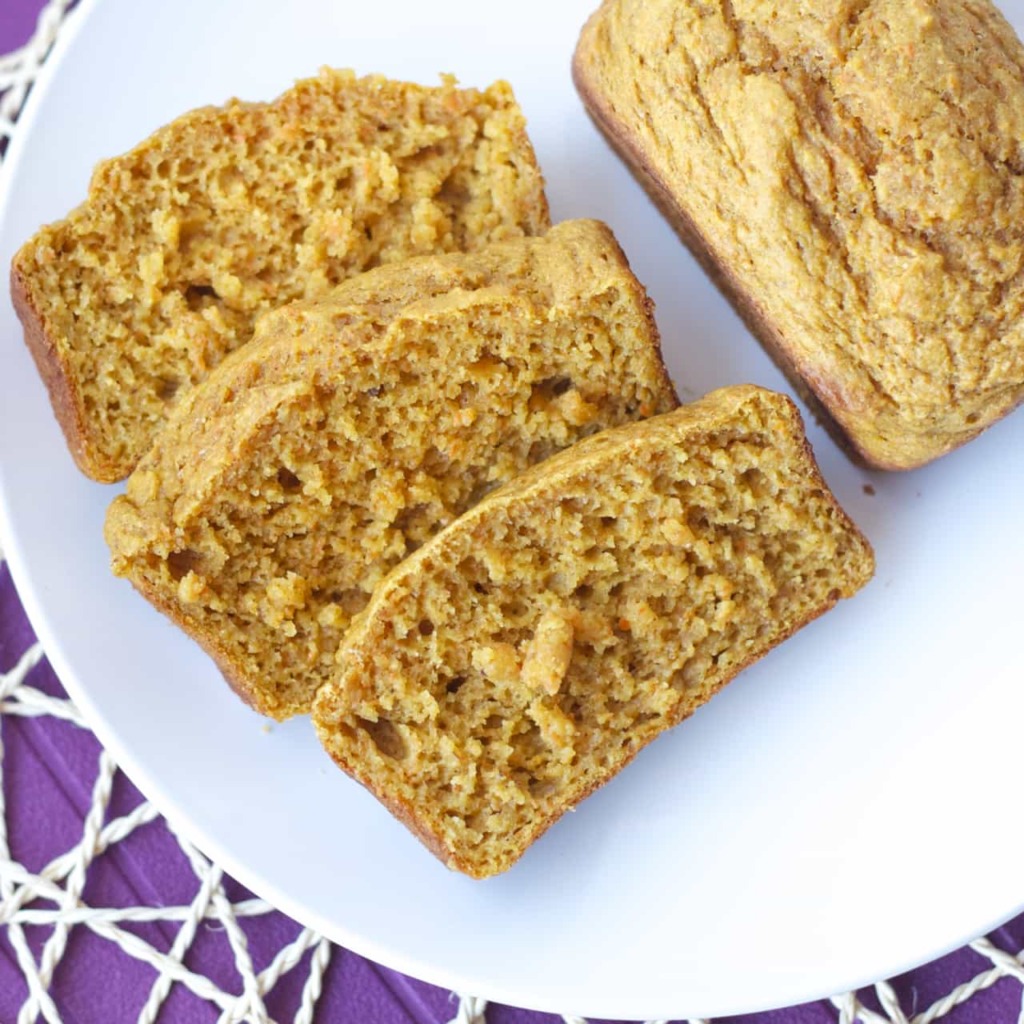 Carrot and Pear Mini Loaves - Bake.Eat.Repeat.