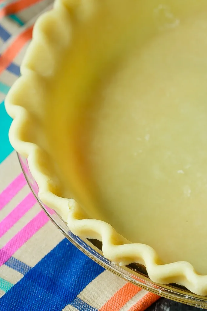 Homemade pie crust