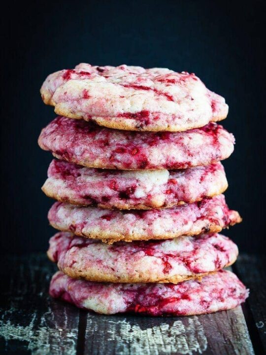 Raspberry Lemon Cookies