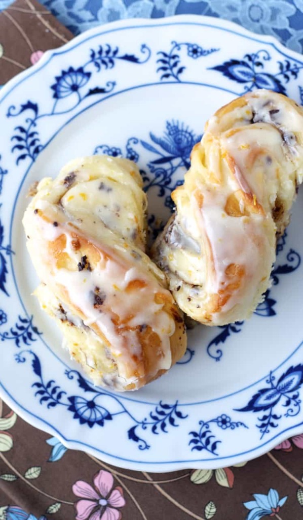 Chocolate orange sweet rolls