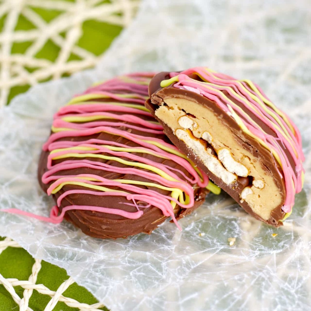 Pretzel Peanut Butter Eggs