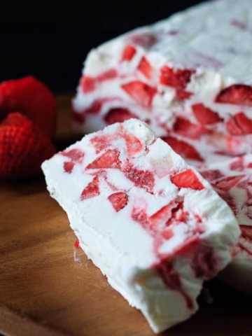 Strawberry Yogurt Terrine