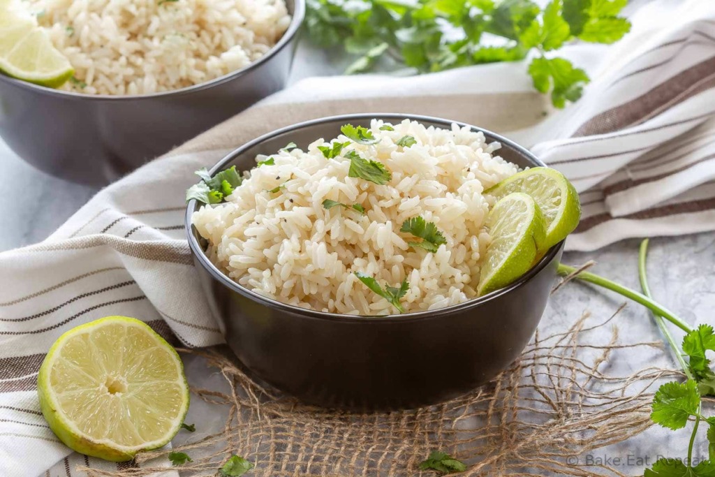 Coconut lime rice