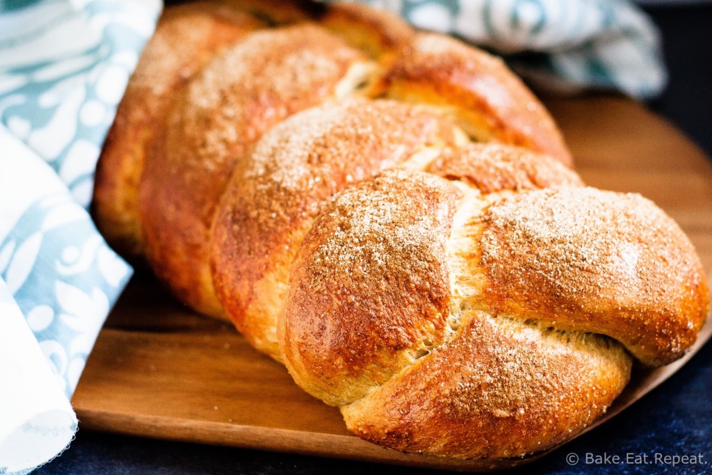 Cinnamon Challah - Easy to make, and absolutely perfect for French toast, this cinnamon challah bread is on the "make often" list at my house now!