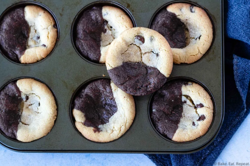 peanut butter brookie cups