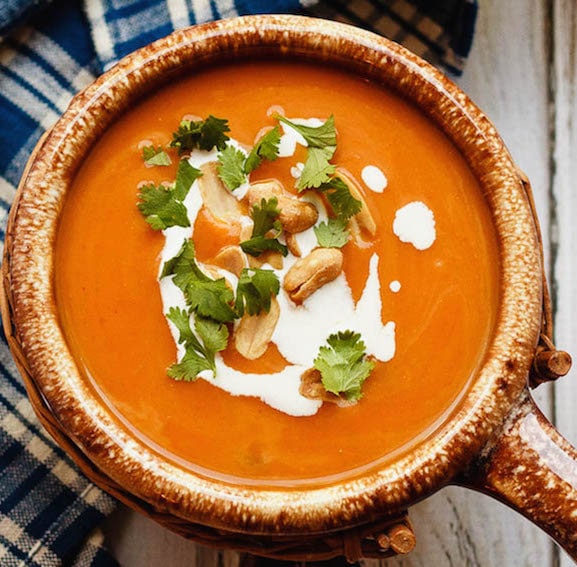 Thai Curried Pumpkin Soup - Gimme Some Oven