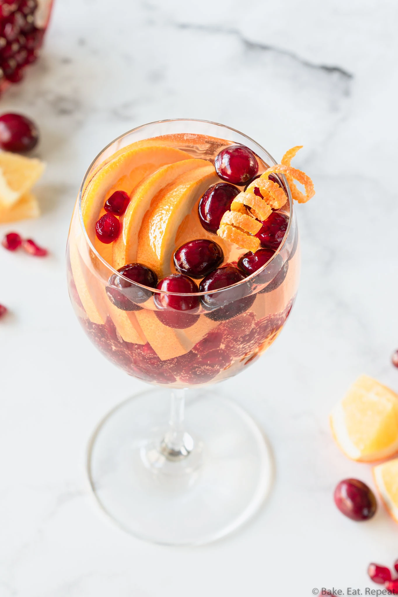 Christmas sangria