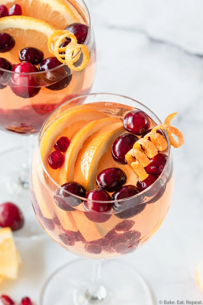 Christmas sangria