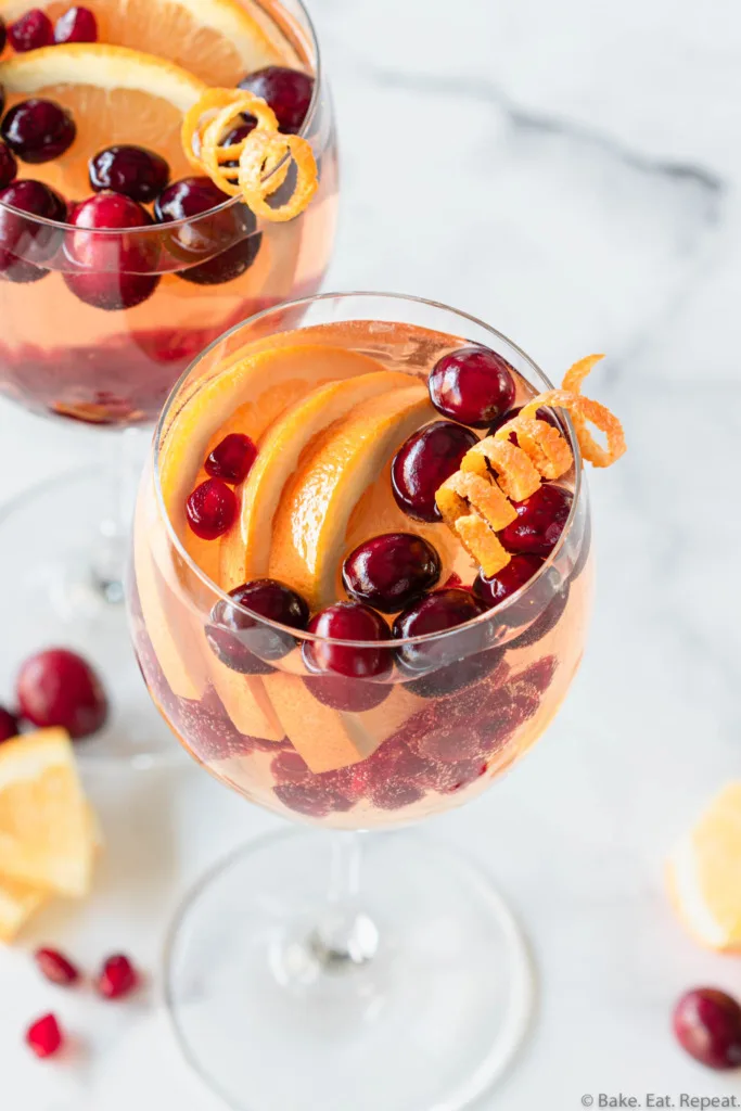 Christmas sangria