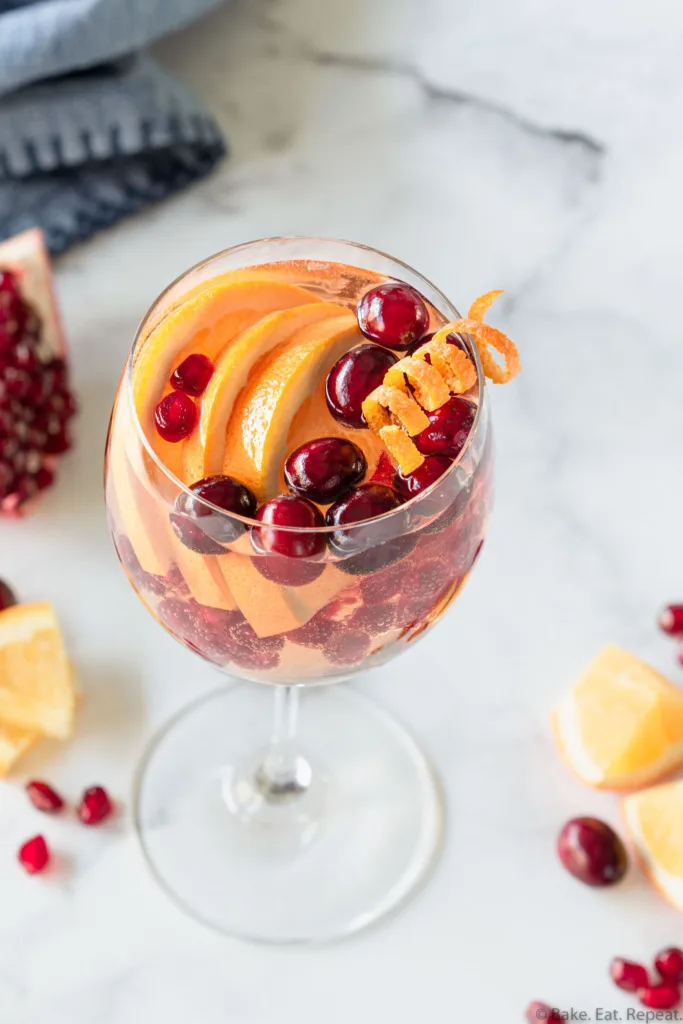 white wine sangria