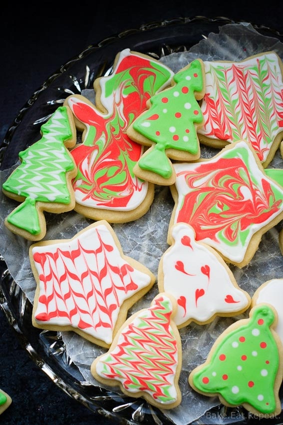 Sugar Cookies - The best sugar cookies for making Christmas cut-outs. Soft, sweet, and easy to make!