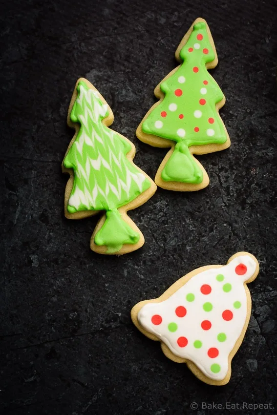 Sugar Cookies - The best sugar cookies for making Christmas cut-outs. Soft, sweet, and easy to make!