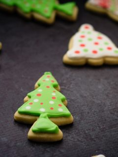 Sugar Cookies - The best sugar cookies for making Christmas cut-outs. Soft, sweet, and easy to make!