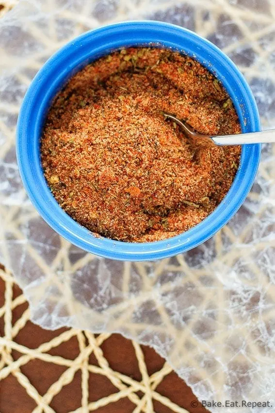 Homemade Cajun Seasoning - Quick and easy homemade cajun seasoning that you probably have all the ingredients for already! You'll never need to buy pre-made cajun seasoning again!