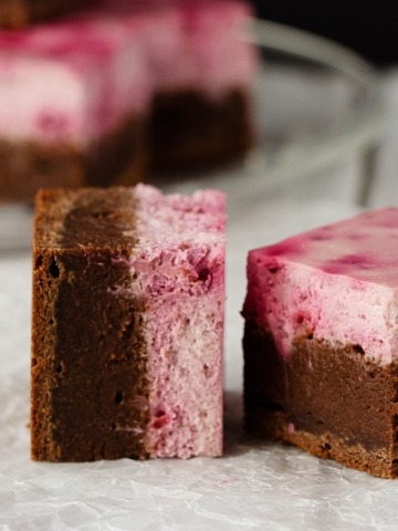 Raspberry Cheesecake Brownies