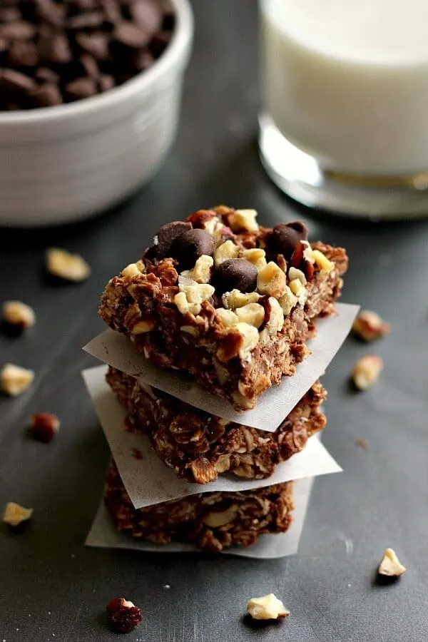 coconut-oil-chocolate-chip-granola-squares Pumpkin 'n spice