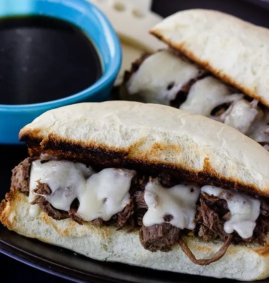 Slow Cooker French Dip Sandwiches - Easy, amazing, slow cooker French Dip Sandwiches - you will make these again and again!