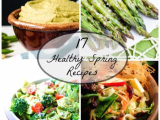 17 Healthy Spring Recipes - 17 healthy spring recipes filled with all the wonderful, bright green things that can be found - because spring means all the green things, all the time!