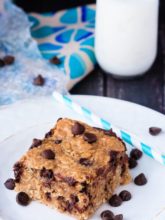 Peanut Butter Banana Oatmeal Bars