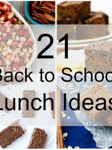 21 Back to School Lunch Ideas