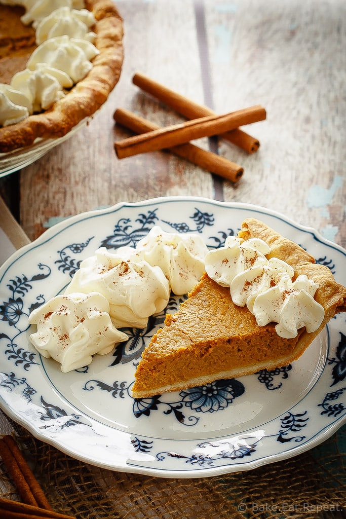 Homemade Pumpkin Pie