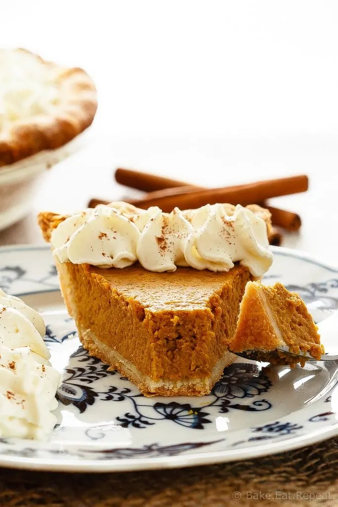 Pumpkin Pie - This pumpkin pie is my Grandma's recipe - it's so much better then the store-bought pumpkin pie. If you've never made homemade pumpkin pie, try it today!