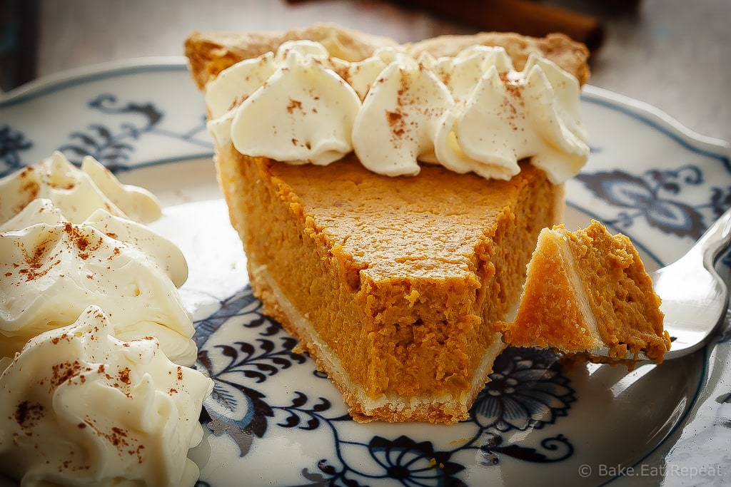 Pumpkin Pie - This pumpkin pie is my Grandma's recipe - it's so much better then the store-bought pumpkin pie. If you've never made homemade pumpkin pie, try it today!