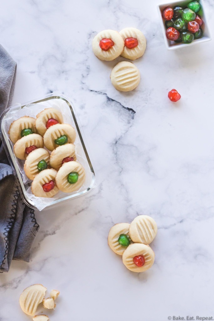 whipped shortbread cookies