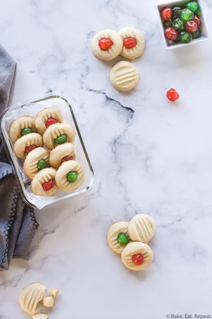 whipped shortbread cookies