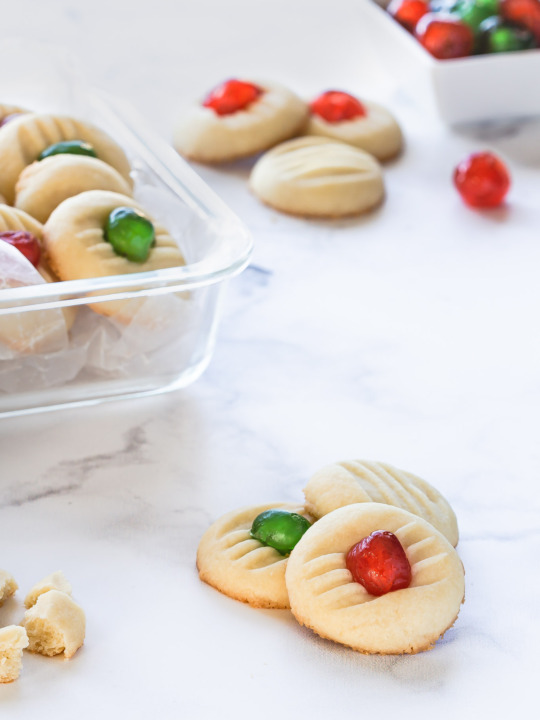 Whipped Shortbread Cookies