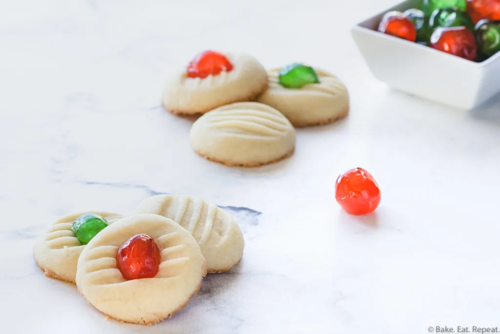 whipped shortbread Christmas cookies