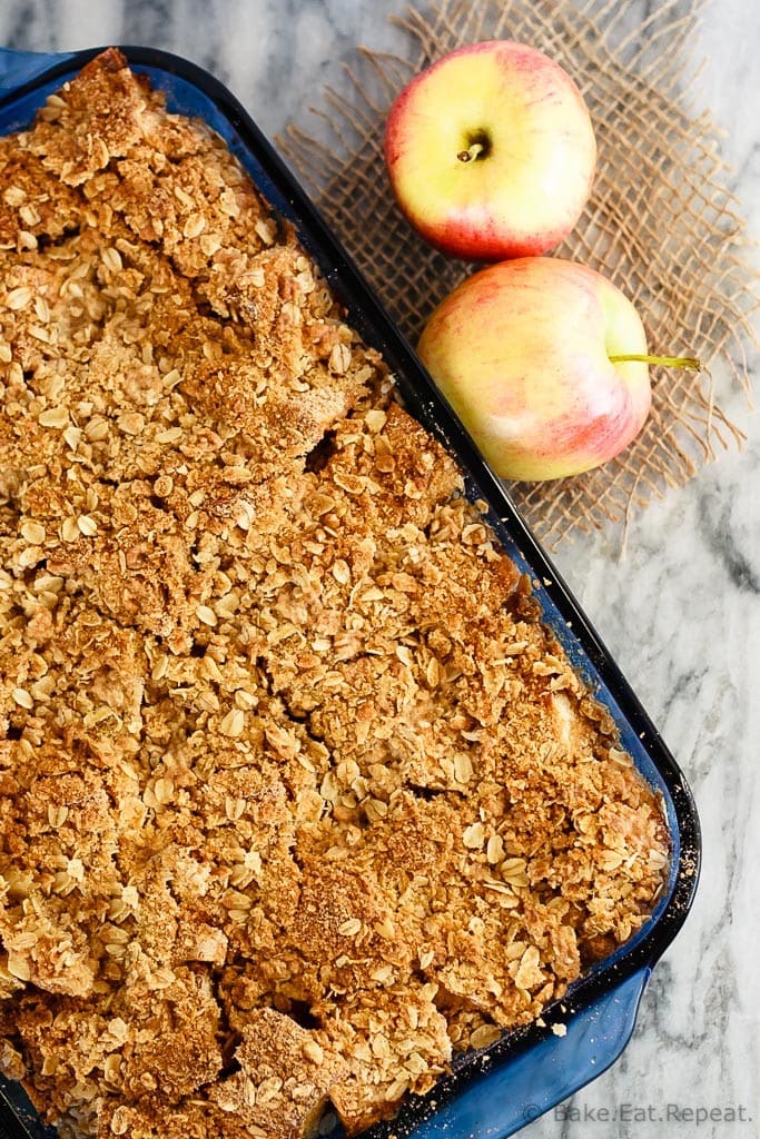 Apple Crisp French Toast Casserole