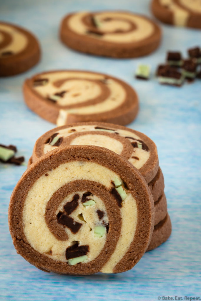 chocolate pinwheel cookies