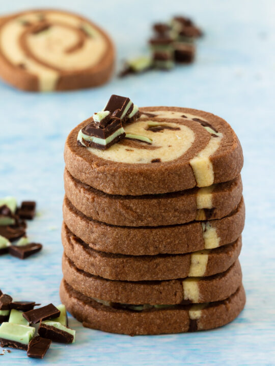 peppermint pinwheel cookies