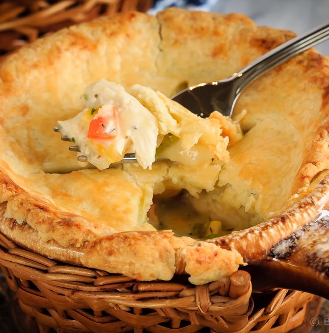 Chicken Pot Pie - This homemade, from scratch chicken pot pie is super easy to make. One of our favourite meals, this easy chicken pot pie is comfort food at it's finest!